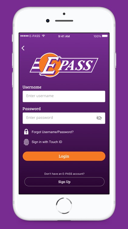 E-PASS Toll App