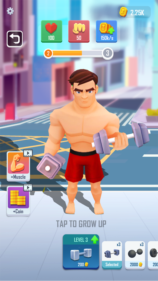 #5. Workout Hero Clicker (iOS) 来自: EZ Games