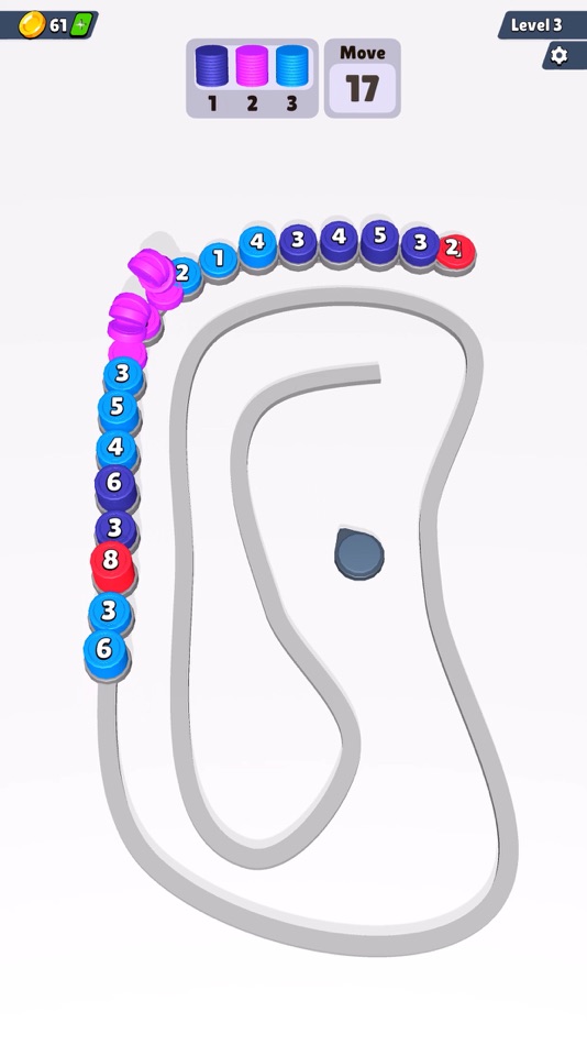 #4. Stack Mania 3D (iOS) Podle: Berat Oguz