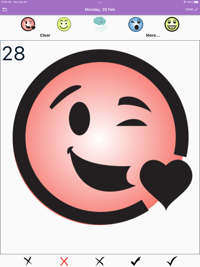 Event countdown app - Crosser