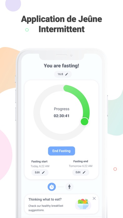 Screenshot #2 pour Stevy: Easy Fasting Tracker