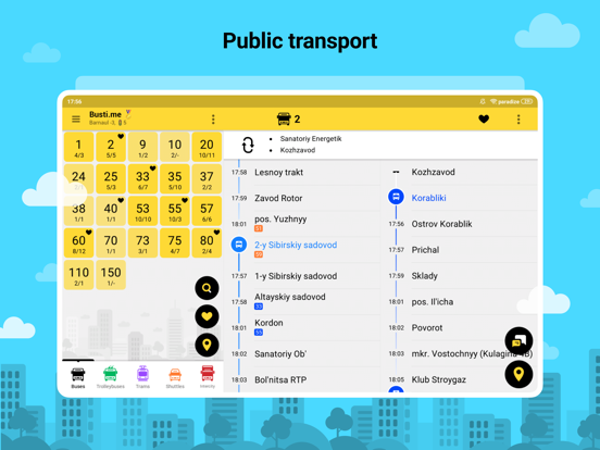 Screenshot #5 pour Bustime: Transport online