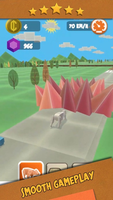Fold Race - Origami Games Screenshot
