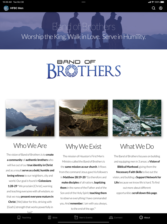 Band of Brothers  HFBC