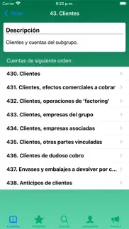 cuadro de cuentas - pgc iphone capturas de pantalla 4