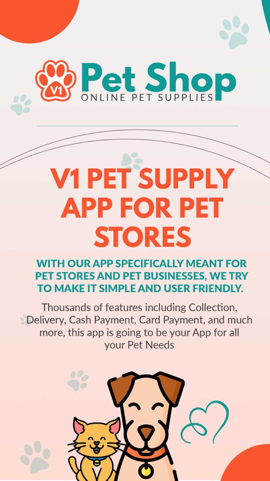 V1 Pets Supplies Stores - 1.4 - (iOS)