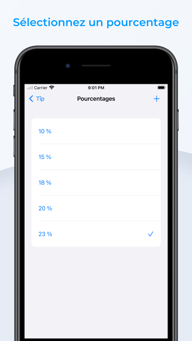 Screenshot #2 pour Tîp: Calculateur de Pourboires