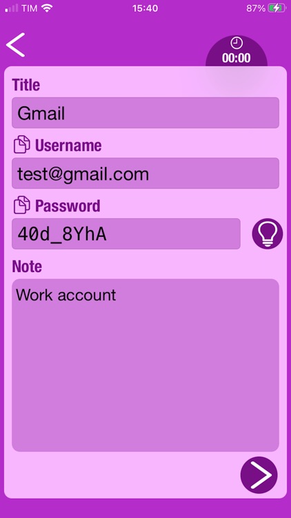 Password Secure Place