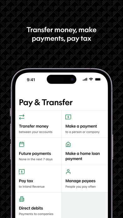 Kiwibank Mobile Banking Screenshot