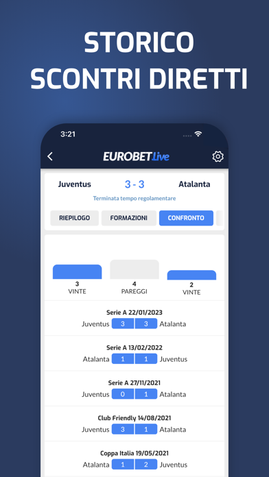 Eurobet Live - Risultati sport Screenshot