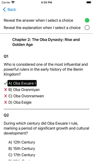 History of Benin Exam Screenshot