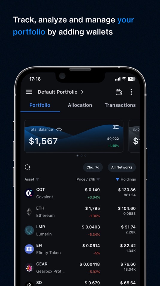 #4. CryptoRank: Crypto Tracker App (iOS) 由: ChainRank Analytics OU