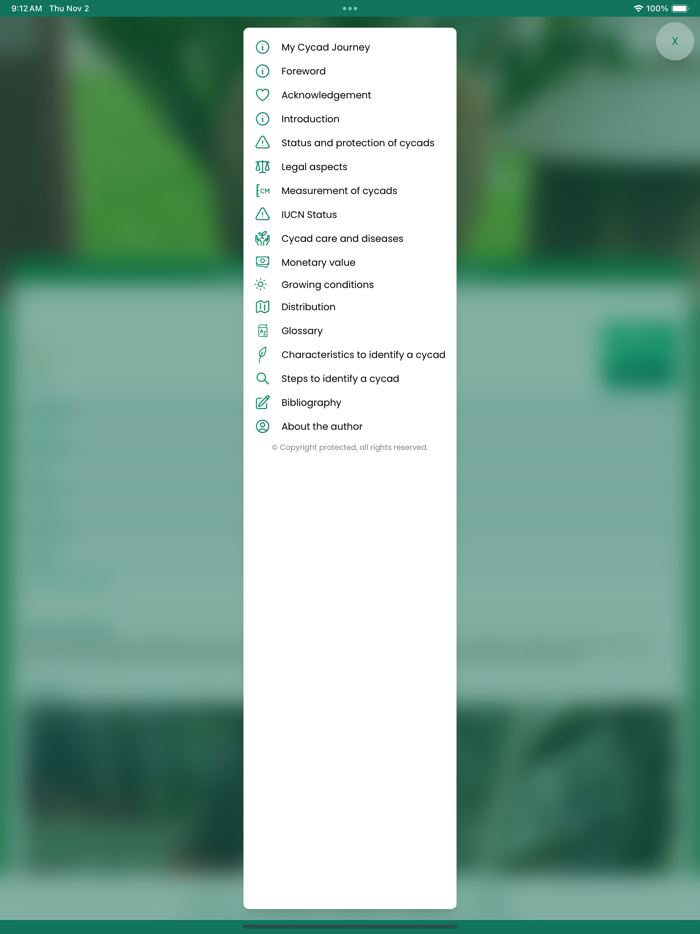 Cycad Identification of SA