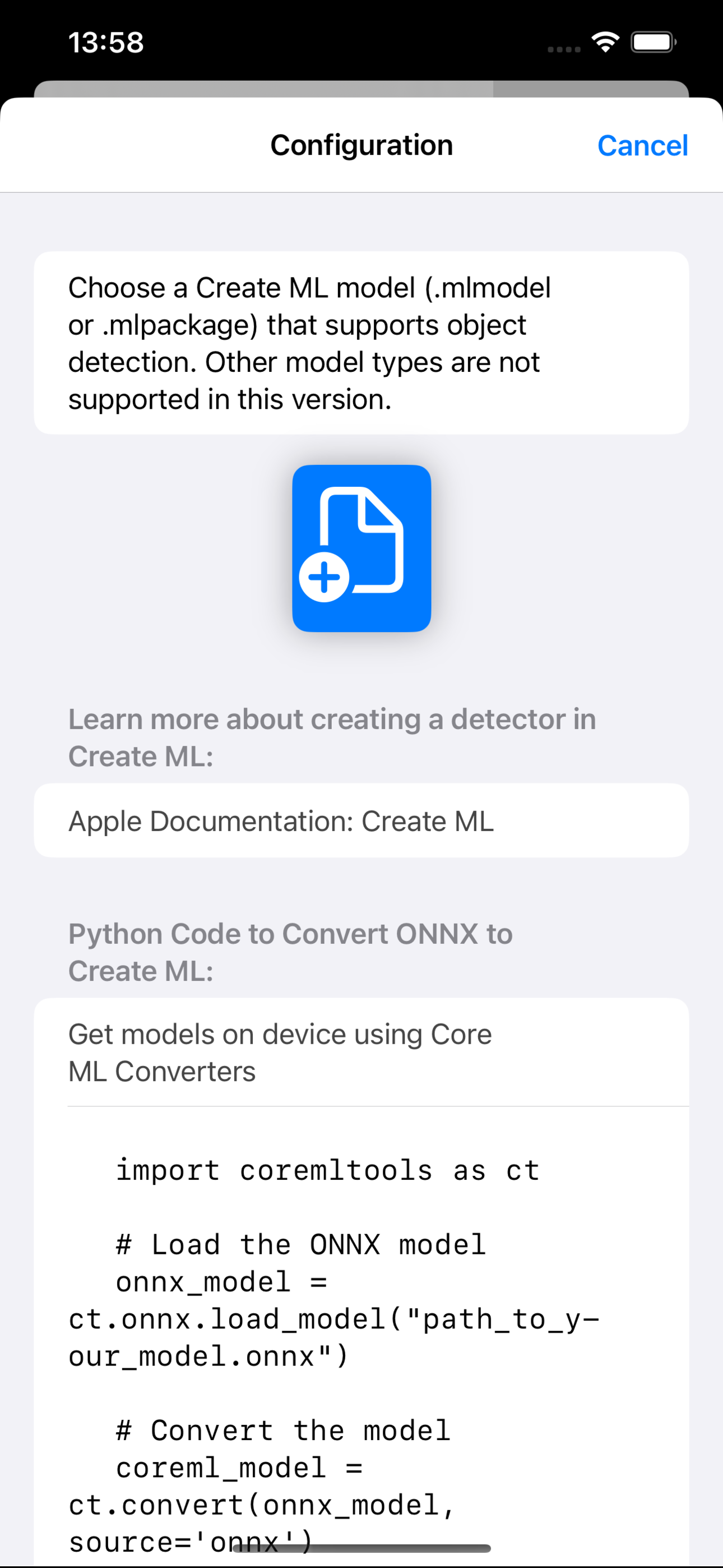 ML Browser