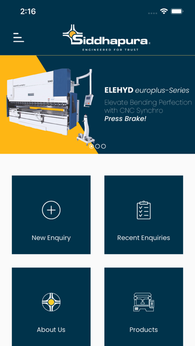 Screenshot 2 of Siddhapura CRM App