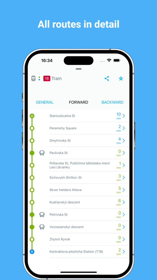 #6. Eway public transport (iOS) 由: Sherstyuk Ivan Ivanovych