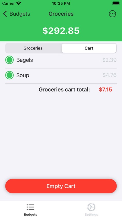 Budge - Shop on a Budget