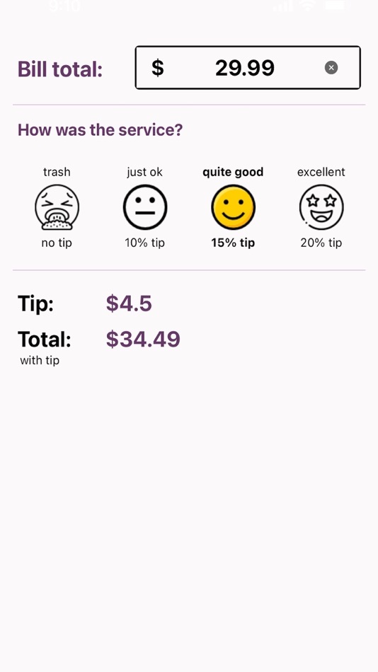 #2. TreoTips: Tip Calculator (iOS) 由: Treo Financial Inc.