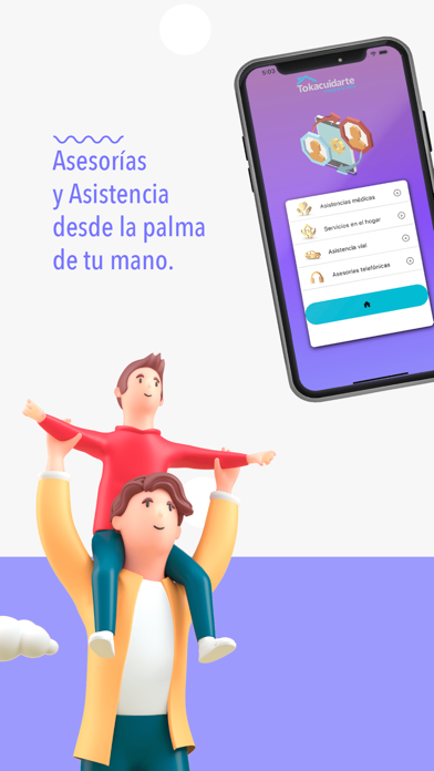 Tokacuidarte Screenshot