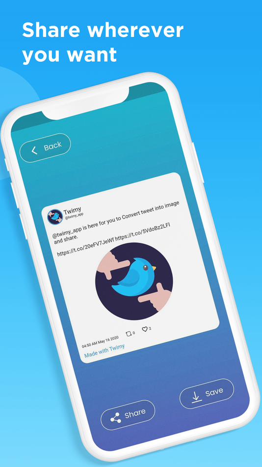 #6. Twimy (iOS) Ved: Izzardtech Solution