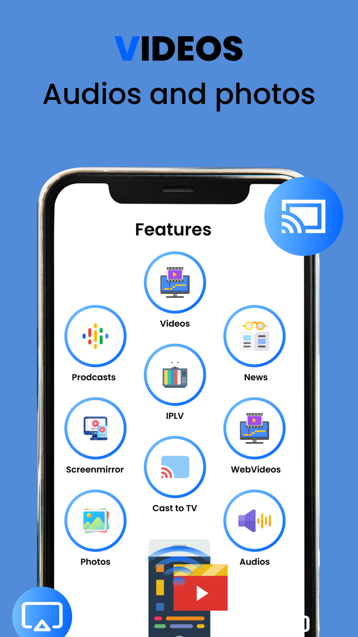 Screen Mirroring - TV Casting