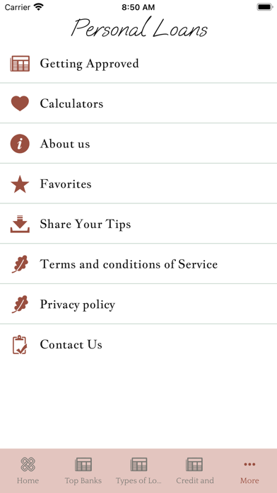 Personal Loans USA Guide Screenshot