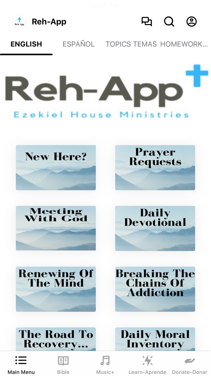 Drug-Alcohol Reh-App