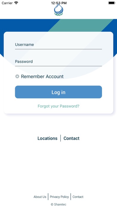 Utility District Credit Union Screenshot