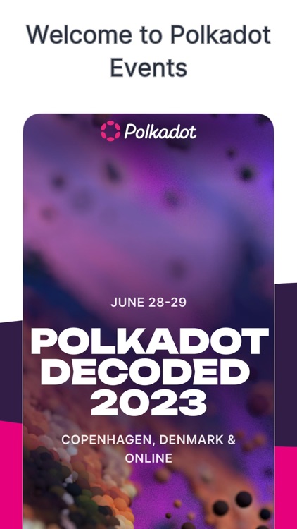 Polkadot Events