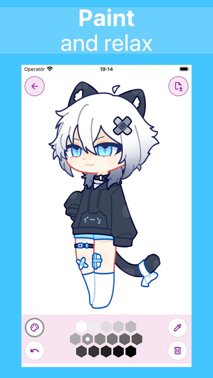 Coloring Game For Gacha Life 2 screenshot-8