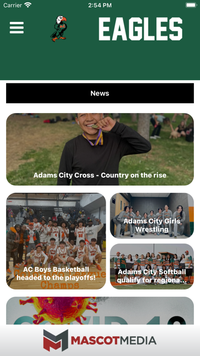 Adams County Athletics Screenshot