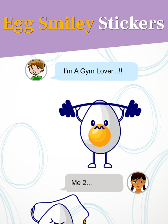 Screenshot #5 pour Egg Smiley Animated