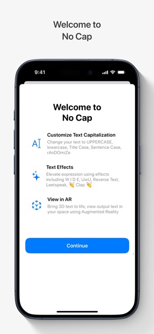 No Cap: Text Editor on the App Store