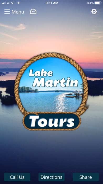 Lake Martin Tours Screenshot