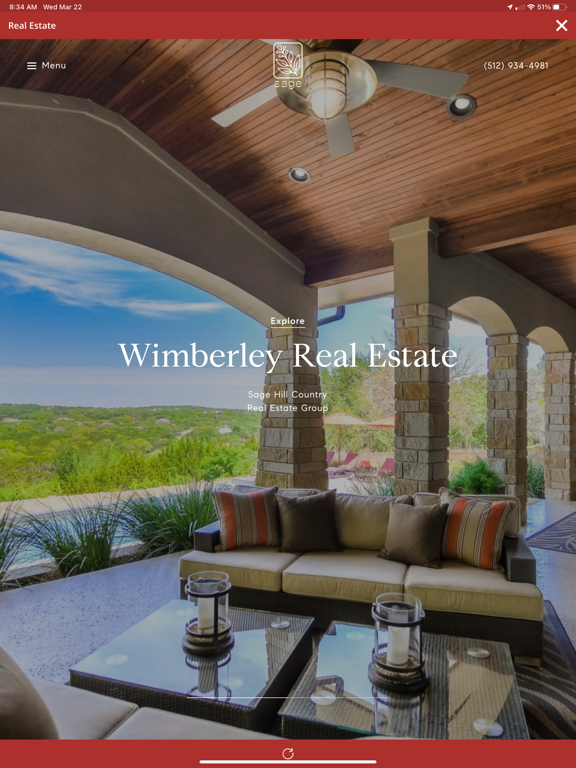 Wimberley Visitor App iPad screenshot 10 - Travel app