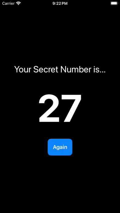 Magic Number Guesser Screenshot