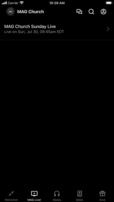 MAG Church Screenshot