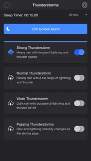 thunderstorm simulator iphone screenshot 1