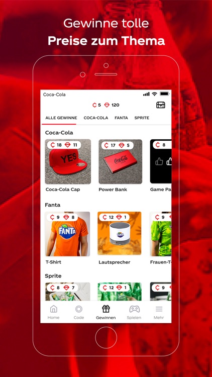 Coca-Cola: Play & Win Prizes
