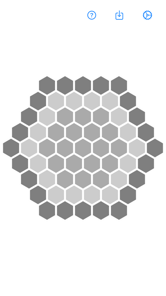 #3. Hexagon Grid Generator (iOS) 由: Martin Grider