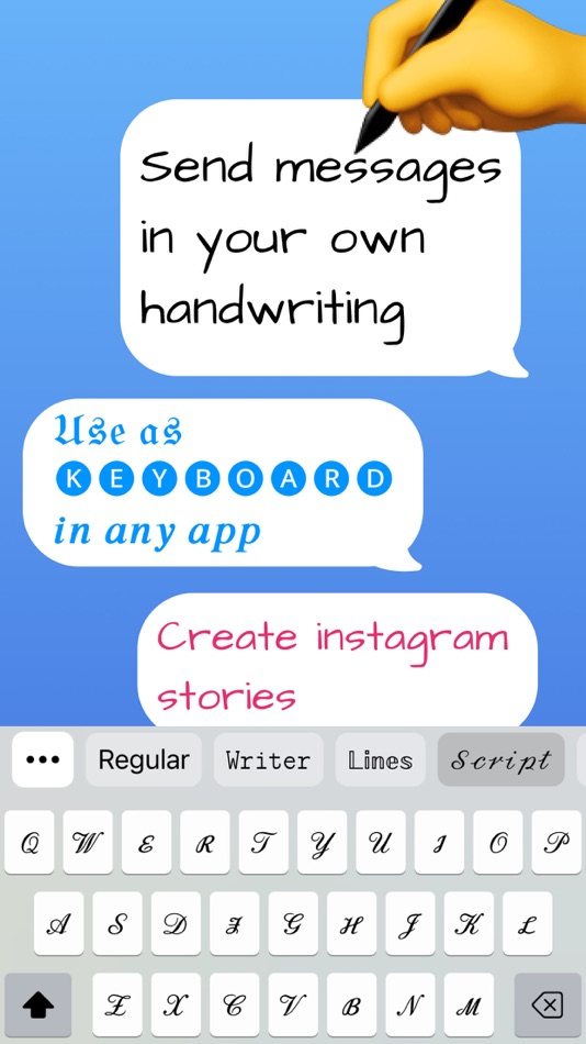 #1. Fonts & Keyboards for iPhones (iOS) 由: Alexey Sakharov
