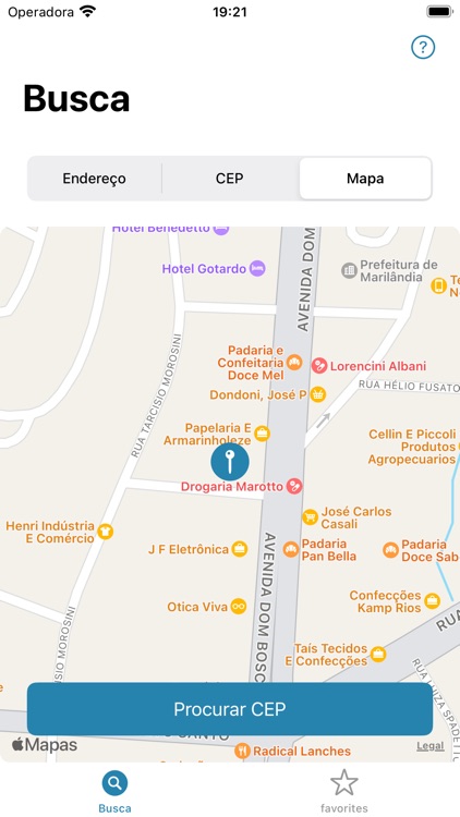 Endereço Certo: Busque por CEP