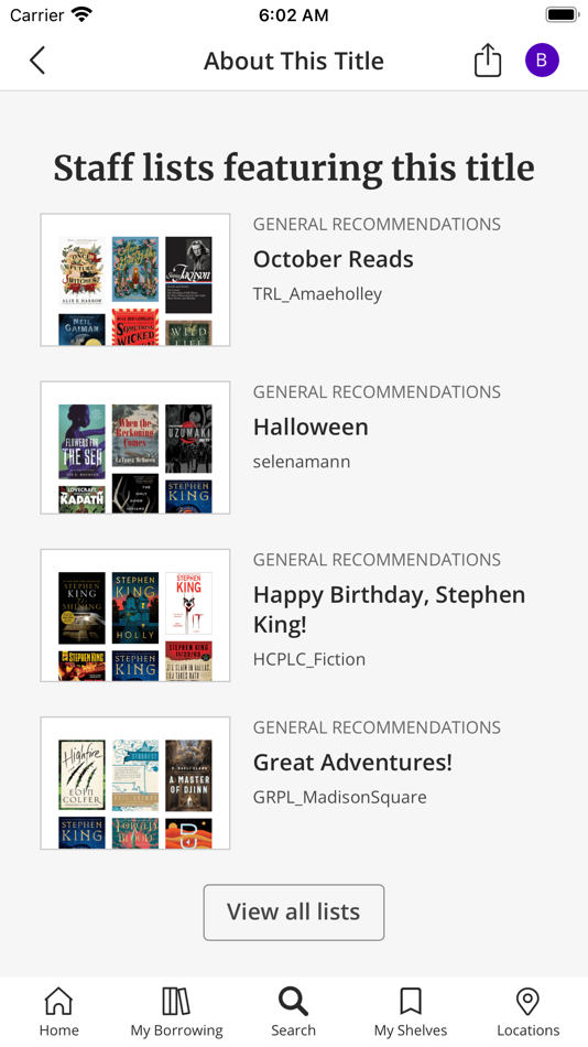 #4. Mid Continent Public Library (iOS) By: Mid-Continent Public Library