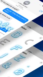 How to cancel & delete neon letters stickers animated 4