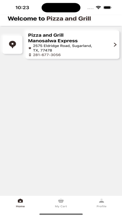 Pizza and Grill  Manosalwa Screenshot