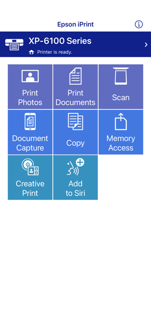 ‎Epson iPrint Screenshot
