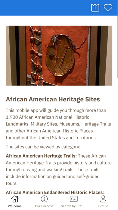 African American Sites Screenshot