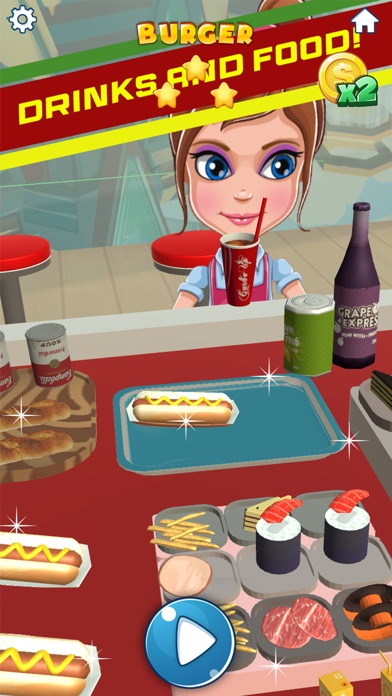 Burger Shop Chef Cooking Screenshot