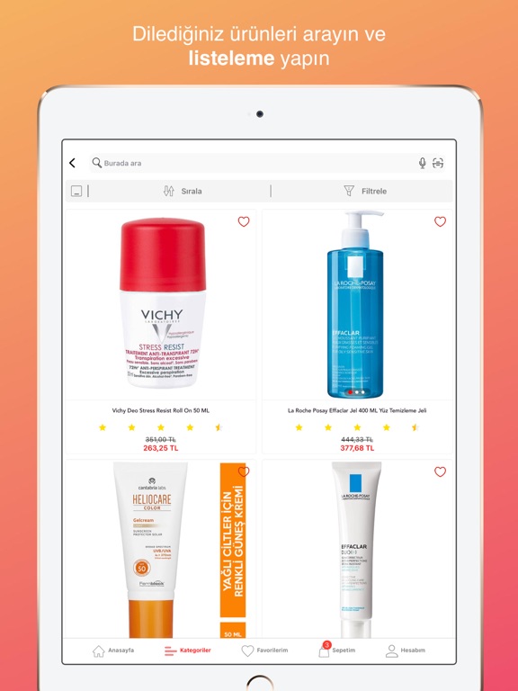 Nar Ecza iPad screenshot 3 - Shopping app