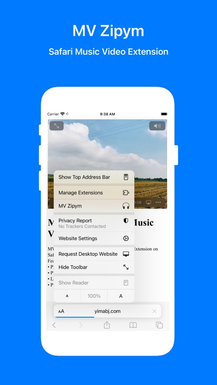 MV Zipym Music Video Extension